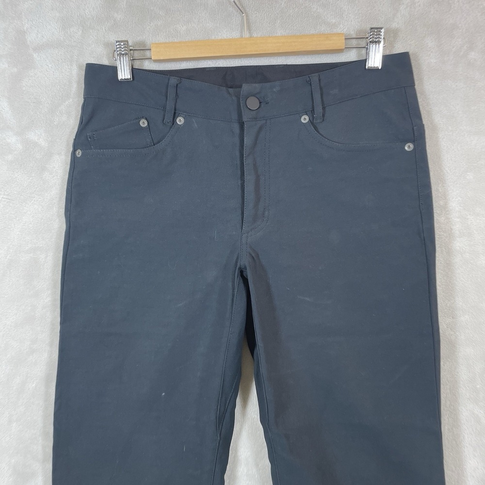 Outlier NYC Pants Mens 31x28 Black Strongtwill Two Way Stretch DWR Worn - Picture 10 of 16